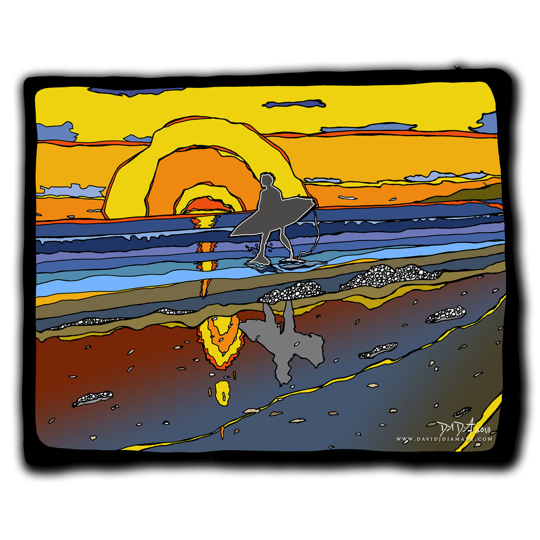 Sunset Surfer 14